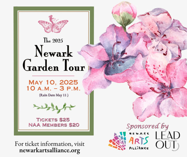 Newark Garden Tour Graphics 2025