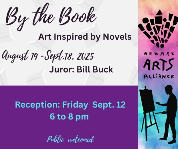graphic for By The Book exhibition