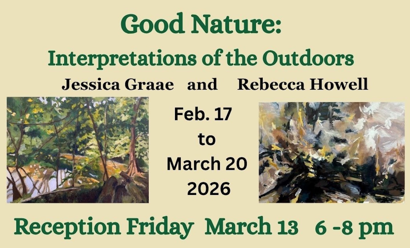 Graphic for Exhibition Good Nature 2026