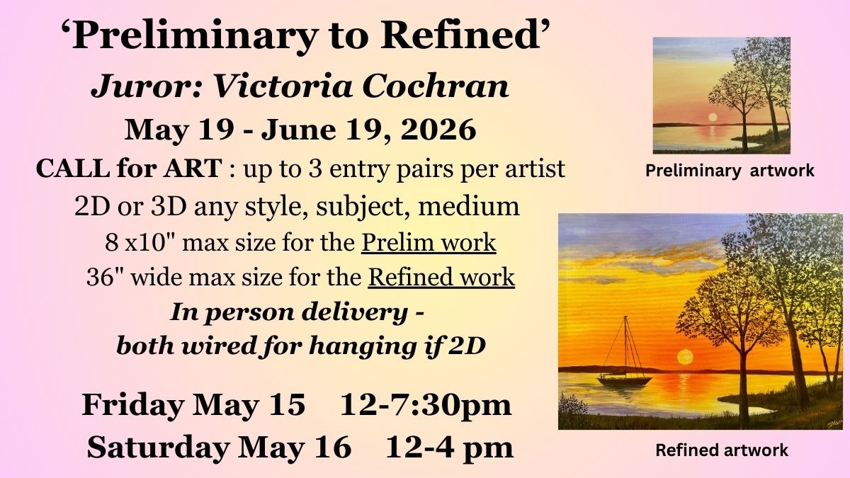 Show graphic for the open call for Preliminary to Refined