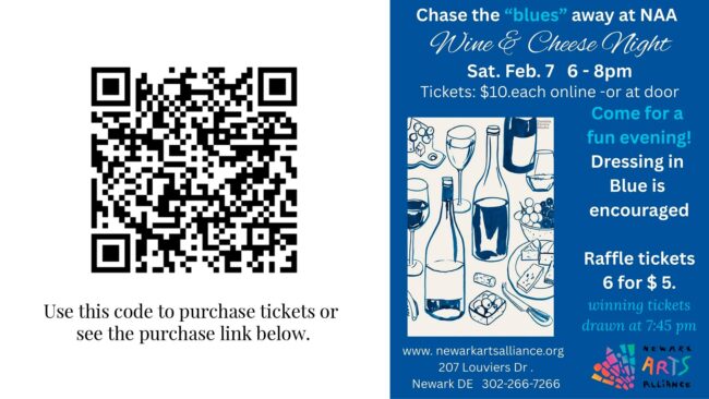 Event graphic for the Wine and Cheese Night