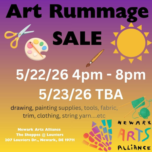 Graphic for Art Rummage Sale