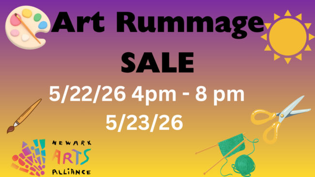 graphic for the 2026 NAA rummage sale